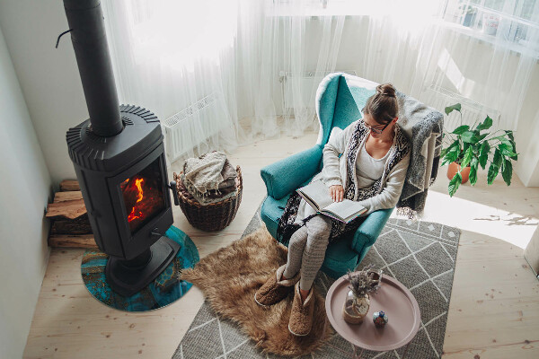 Rotonda vetro sotto stufa Modello organico astratto