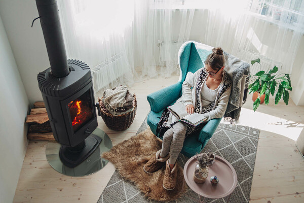 Rotonda vetro sotto stufa Colore grigio-verde