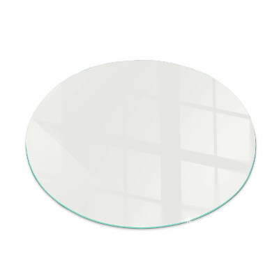 Rotonda vetro sotto stufa Colore avorio