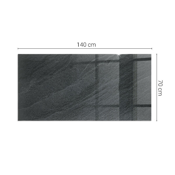 Rettangolare vetro sotto stufa Texture della pietra naturale