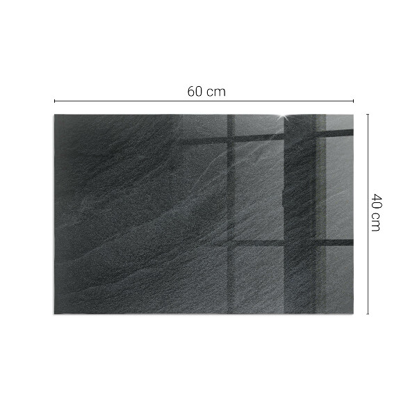 Rettangolare vetro sotto stufa Texture della pietra naturale