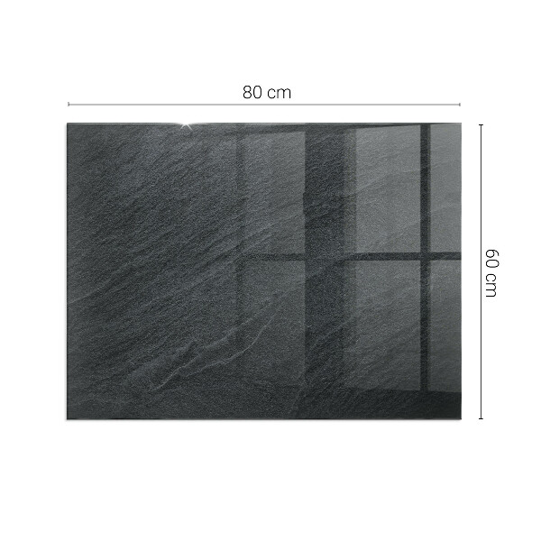Rettangolare vetro sotto stufa Texture della pietra naturale