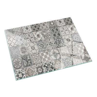 Rettangolare vetro sotto stufa Motivi decorativi per piastrelle