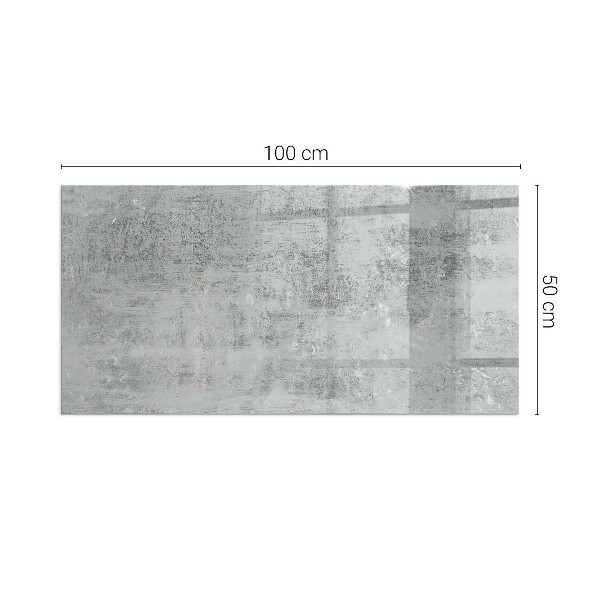 Rettangolare vetro sotto stufa Trama di sfondo astratto