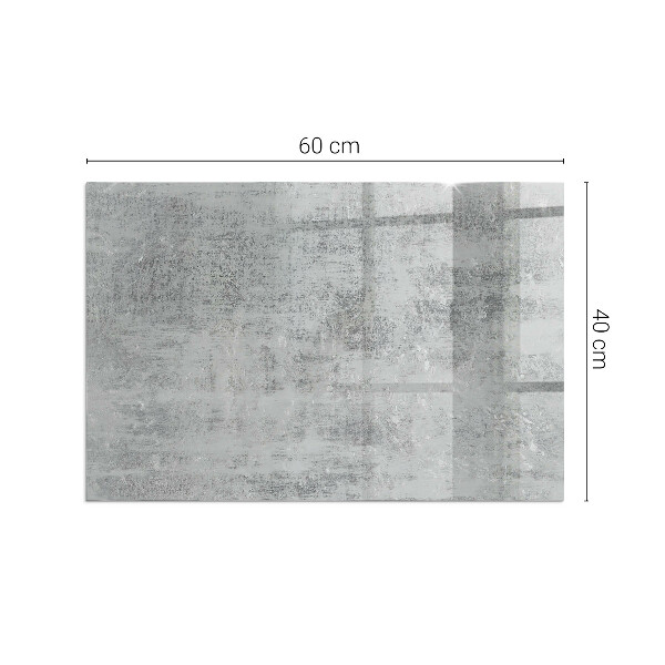 Rettangolare vetro sotto stufa Trama di sfondo astratto