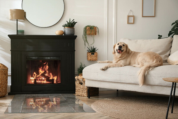 Rettangolare vetro sotto stufa Modello di lamiera perforata