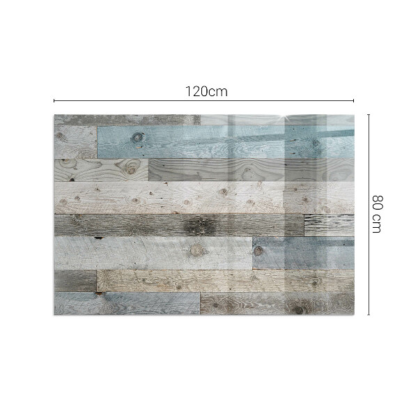 Rettangolare vetro sotto stufa Tavole in diverse tonalità