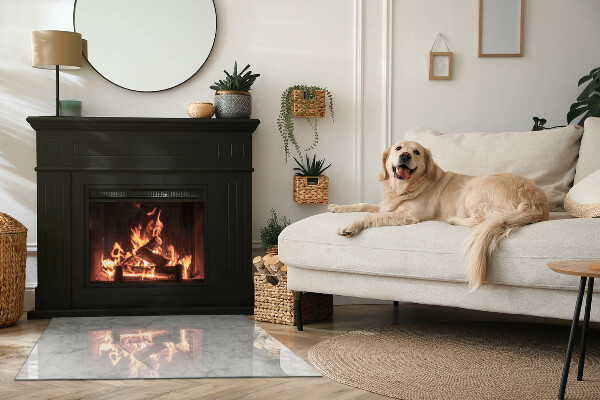 Rettangolare vetro sotto stufa Modello di struttura in marmo