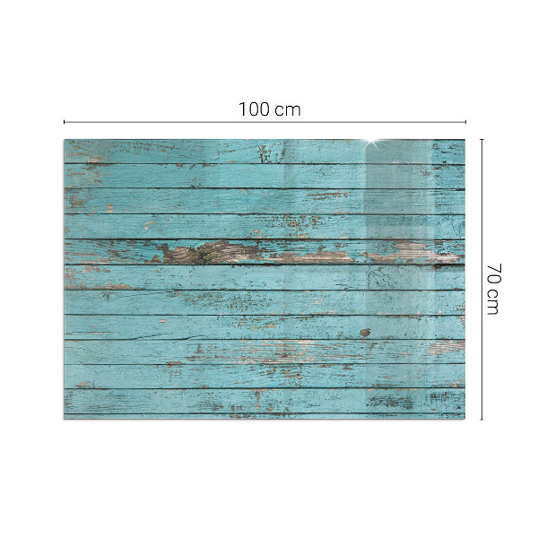 Rettangolare vetro sotto stufa Tavole in stile rustico