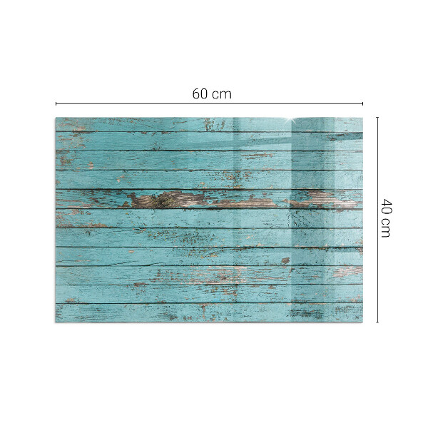 Rettangolare vetro sotto stufa Tavole in stile rustico