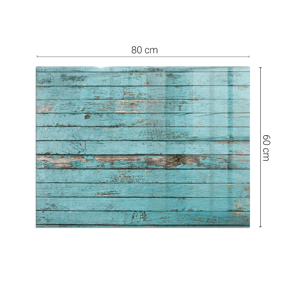 Rettangolare vetro sotto stufa Tavole in stile rustico