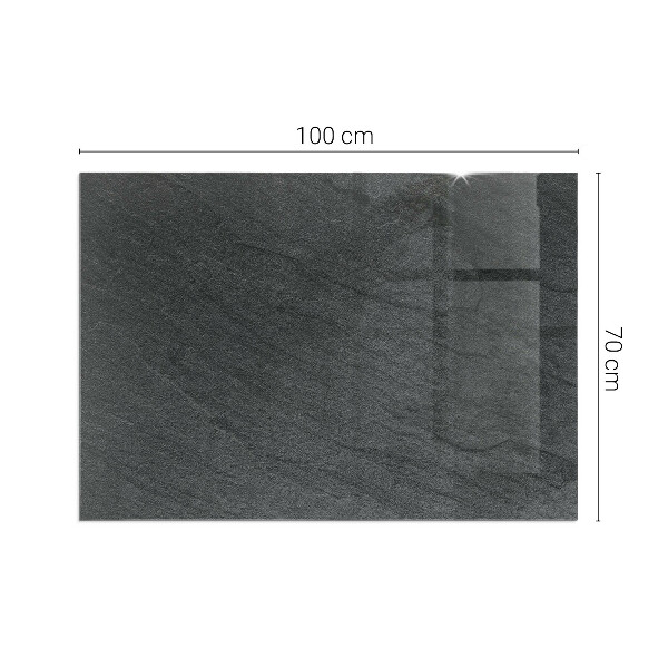 Rettangolare vetro sotto stufa Texture della superficie della pietra