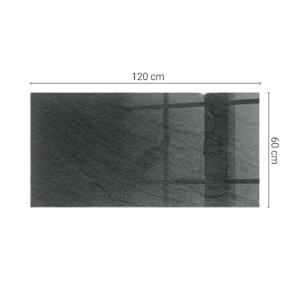 Rettangolare vetro sotto stufa Texture della superficie della pietra