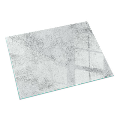 Rettangolare vetro sotto stufa Texture di cemento grezzo