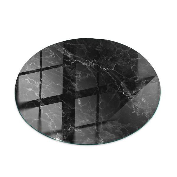 Top tavolo rotondo Marmo con venature delicate