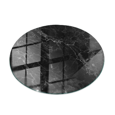 Top tavolo rotondo Marmo con venature delicate