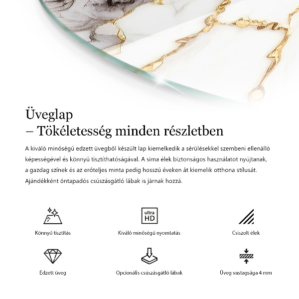 Top tavolo rotondo Il fascino del legno naturale