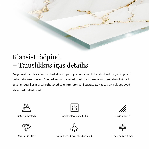 Piano del tavolo rettangolare Il fascino del legno naturale