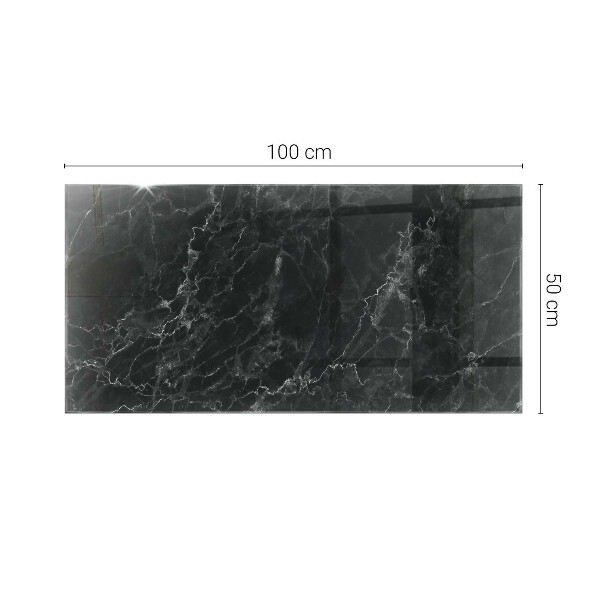 Piano del tavolo rettangolare Marmo con venature delicate