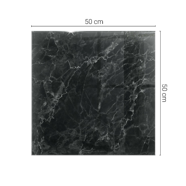 Piano del tavolo rettangolare Marmo con venature delicate