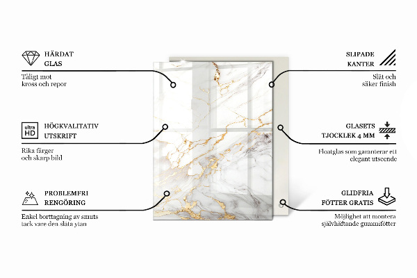 Piano del tavolo rettangolare Motivo a trama di pietra