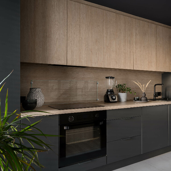 Trasparente rivestimento parete cucina 100x30 cm