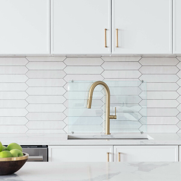 Pannello paraschizzi cucina trasparente 60x40 cm