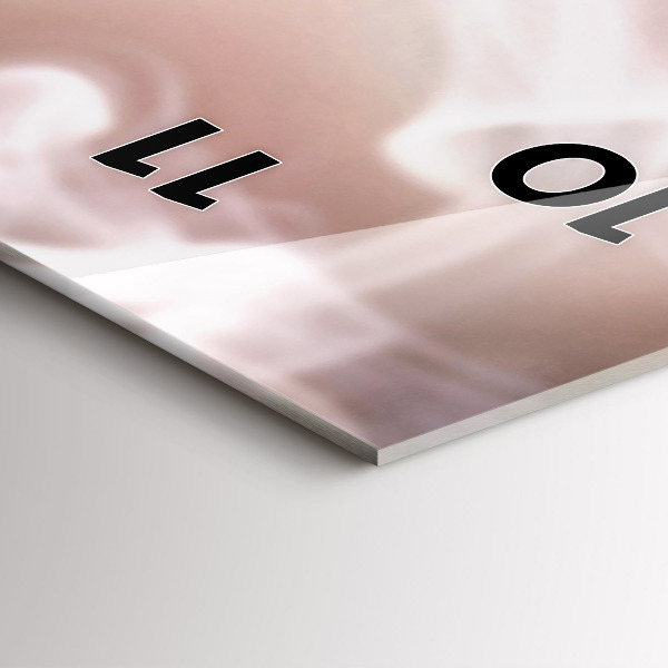 Orologio verticale Una tazza di caffè