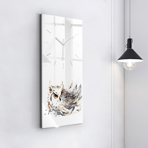Orologio verticale Gufo simbolo di saggezza
