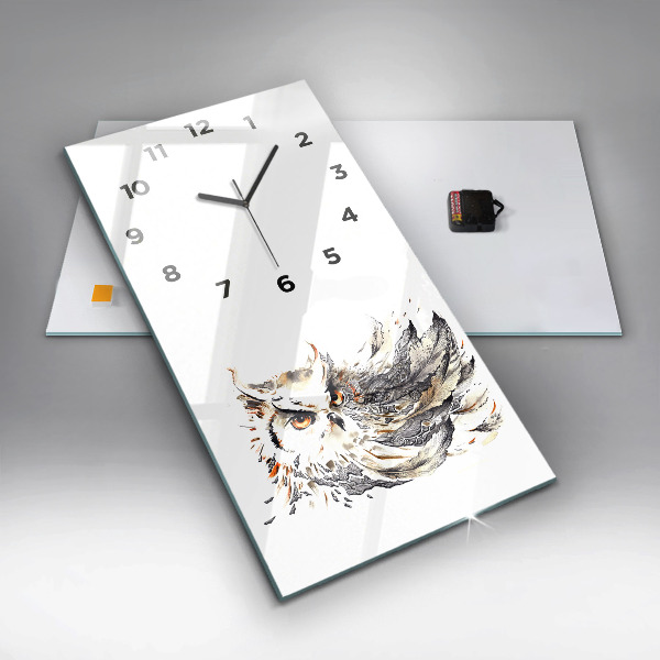 Orologio verticale Gufo simbolo di saggezza