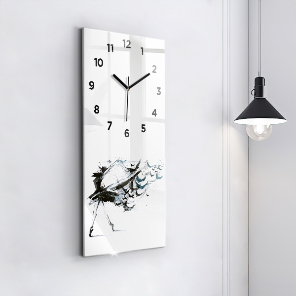 Orologio verticale Donna che balla il balletto