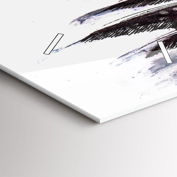 Orologio verticale Uccelli dipinti