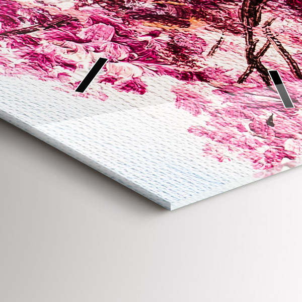 Orologio verticale Mosaico dell'albero