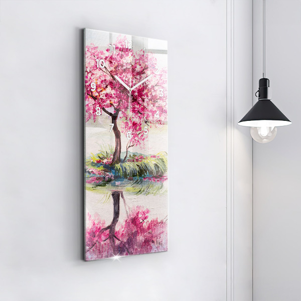 Orologio verticale Mosaico dell'albero