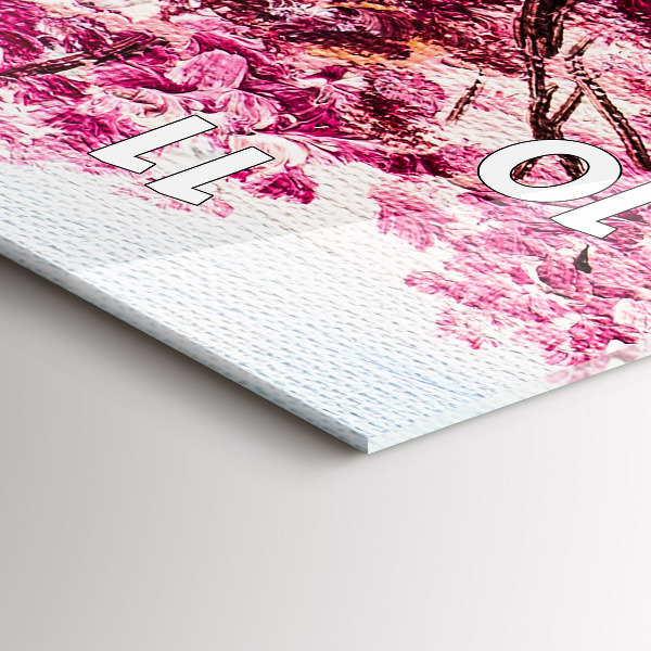 Orologio verticale Mosaico dell'albero