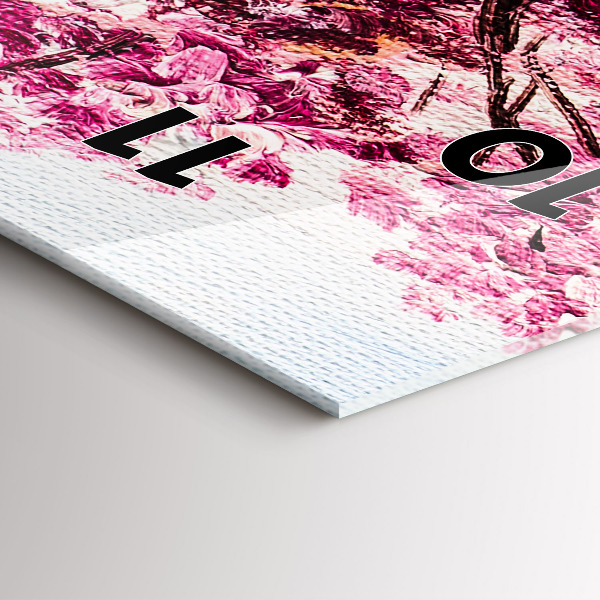 Orologio verticale Mosaico dell'albero