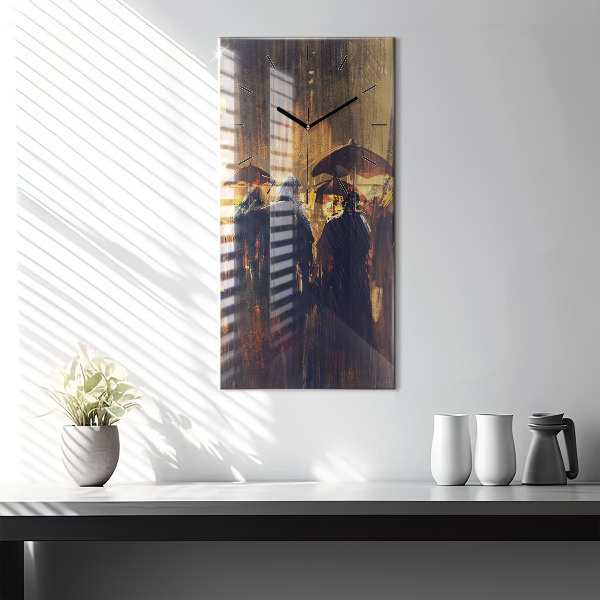 Orologio verticale Impressionismo nell'arte Piazza del Mercato