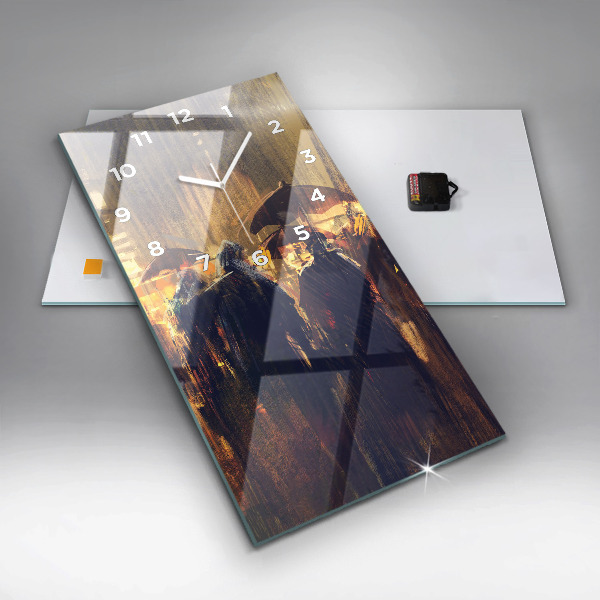 Orologio verticale Impressionismo nell'arte Piazza del Mercato