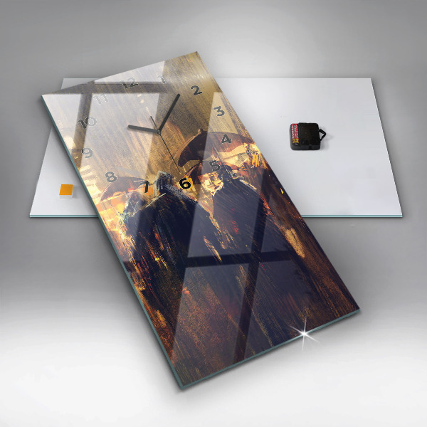 Orologio verticale Impressionismo nell'arte Piazza del Mercato