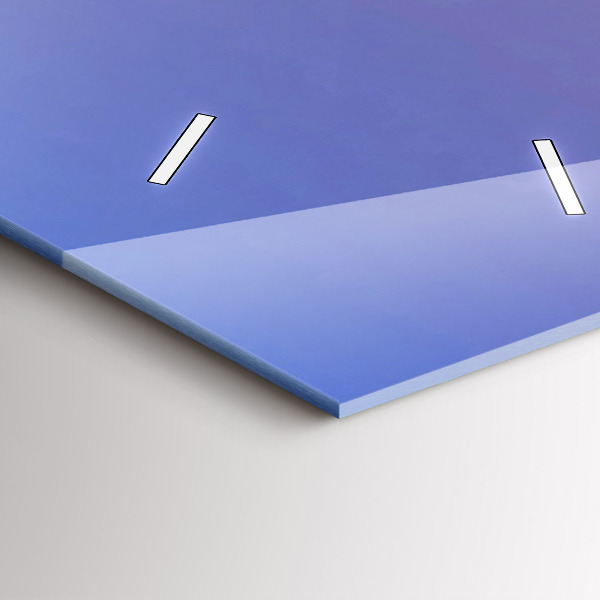 Orologio verticale Vista di Barcellona