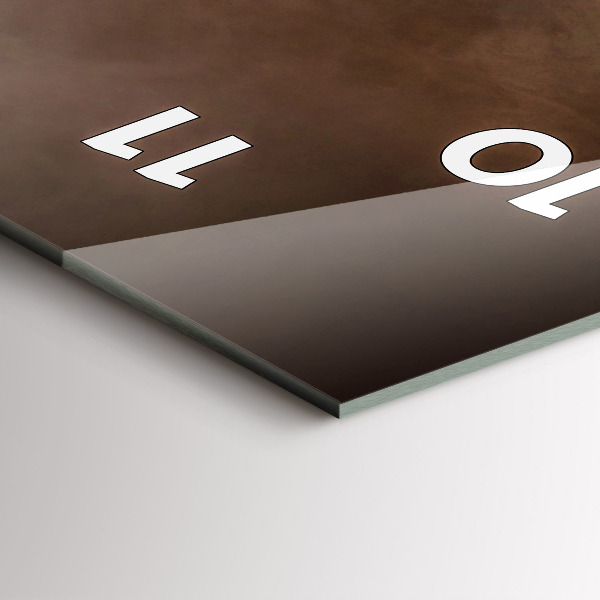 Orologio verticale Chicchi di caffè