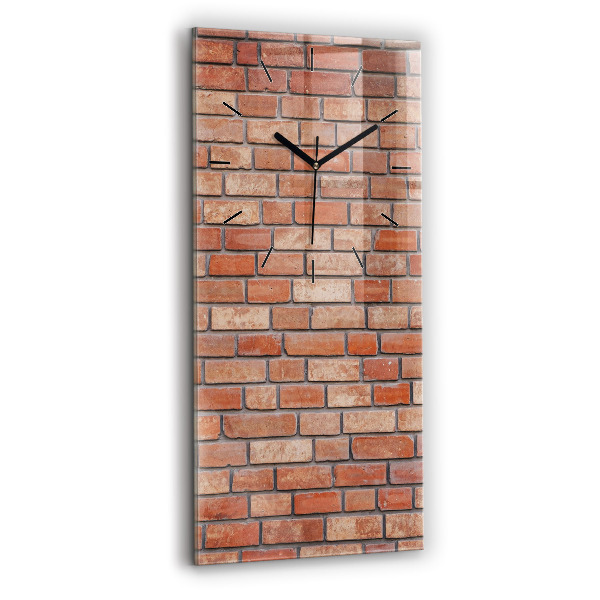 Orologio verticale Muro di mattoni