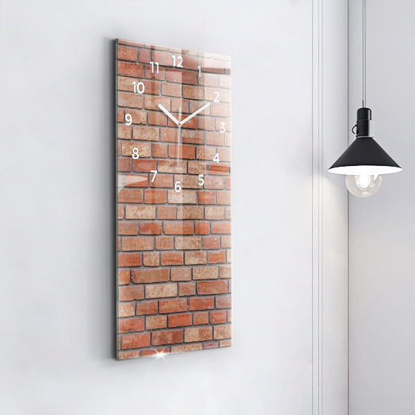 Orologio verticale Muro di mattoni