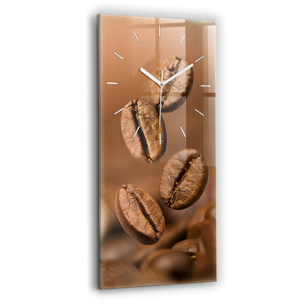 Orologio verticale in vetro Colori astratti