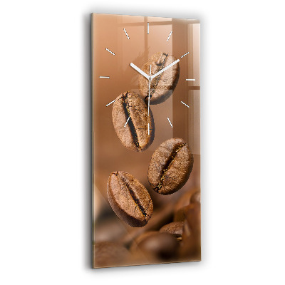 Orologio verticale in vetro Colori astratti