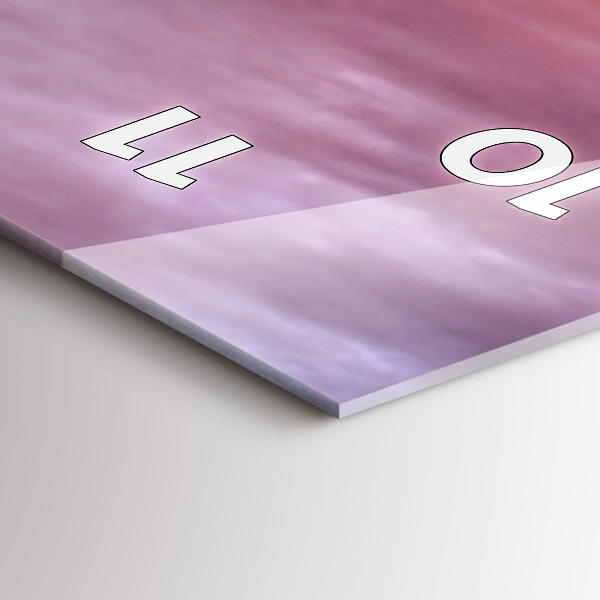 Orologio verticale Vecchio mulino a vento a Santorini