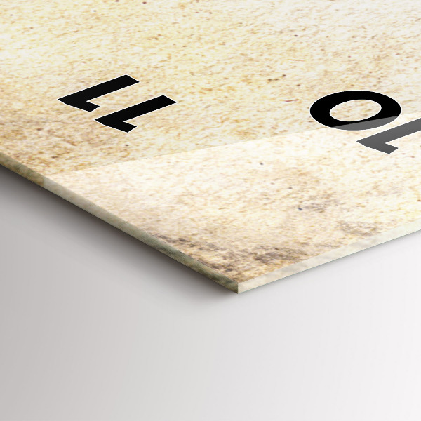 Orologio verticale Ritratto astratto di una donna