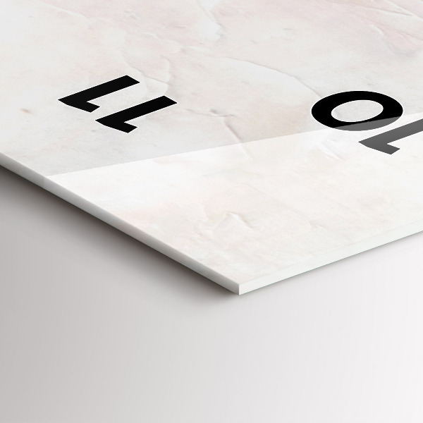 Orologio verticale Dipinto ad olio yacht mare