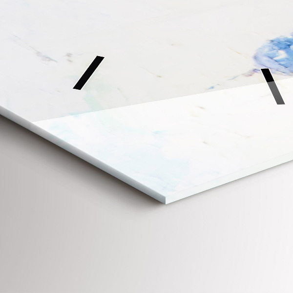 Orologio verticale Arte ad olio