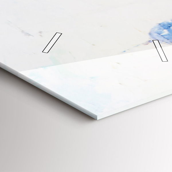 Orologio verticale Arte ad olio